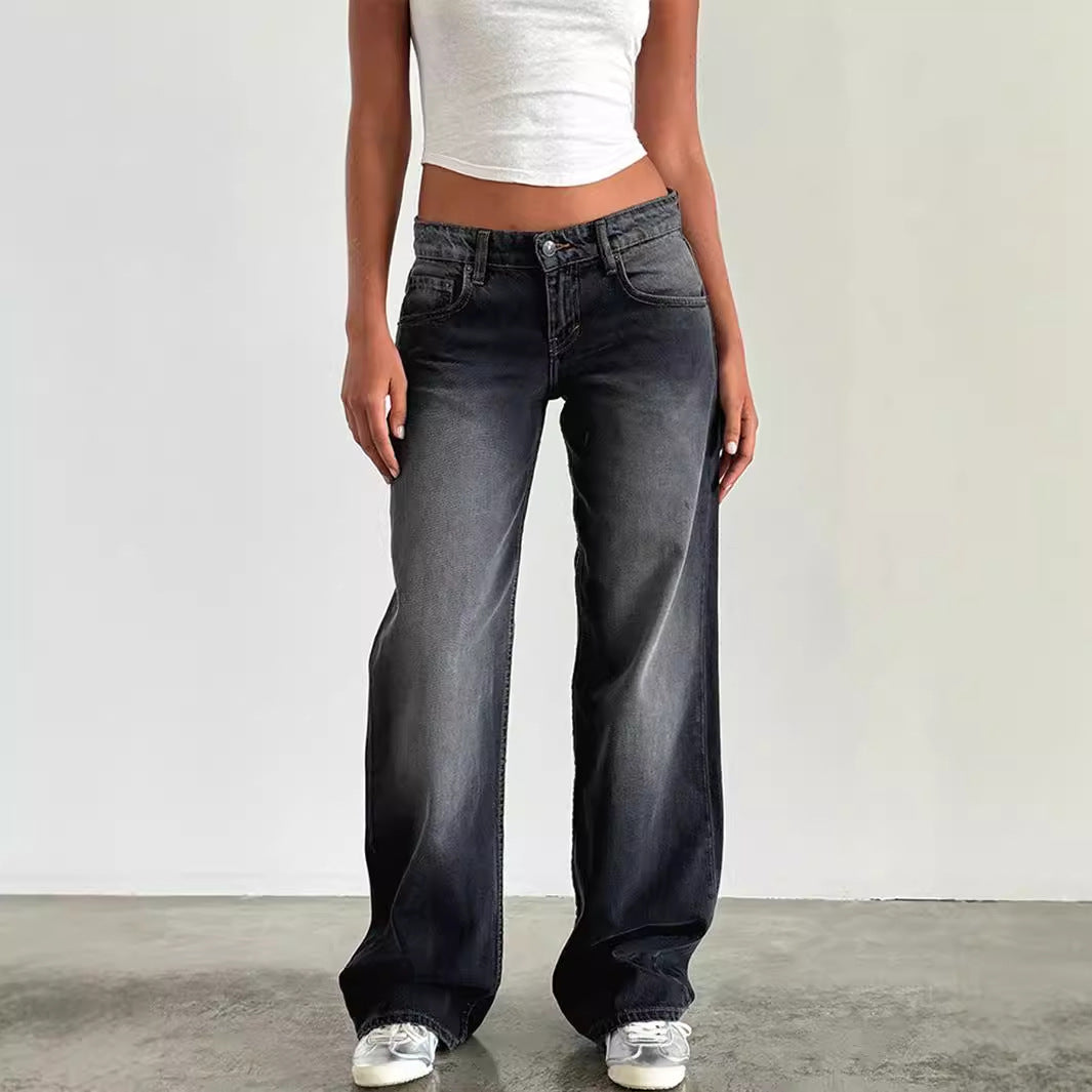Women's Straight Leg Denim Jeans | Timeless Comfort & Style