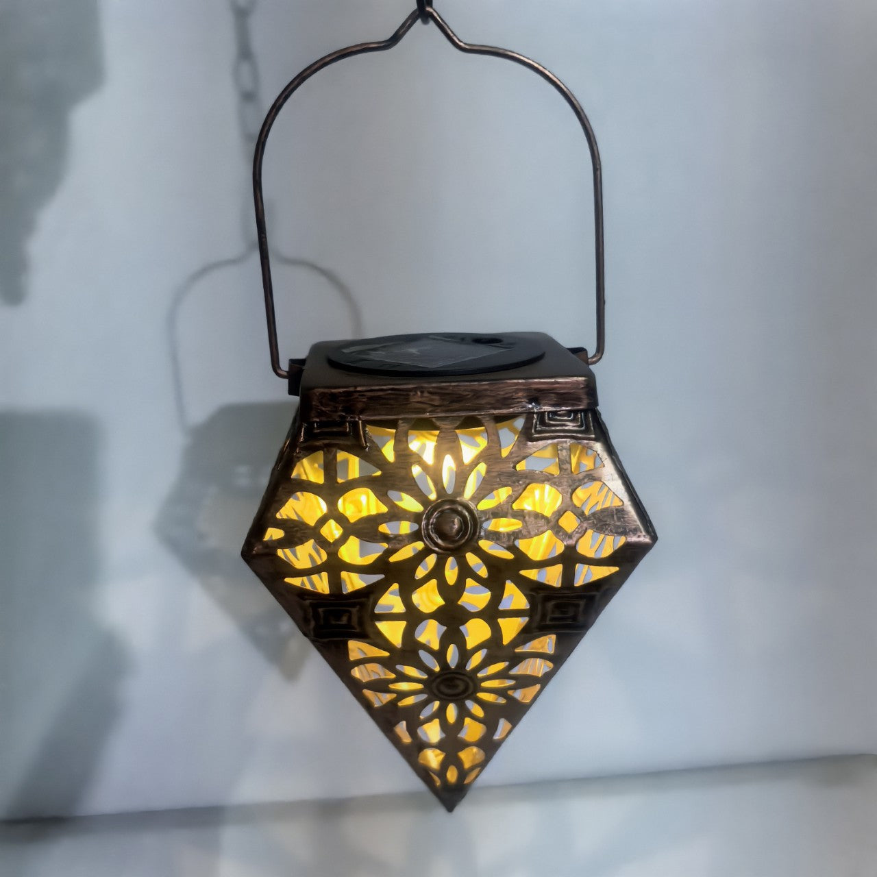 Solar Powered 3D Hollow Decorative Light | Eco-Friendly Design