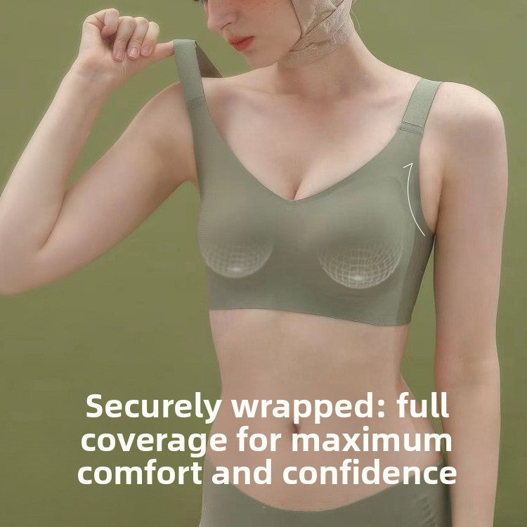 Plus Size Seamless Wireless Bra | Comfortable & Supportive Fit