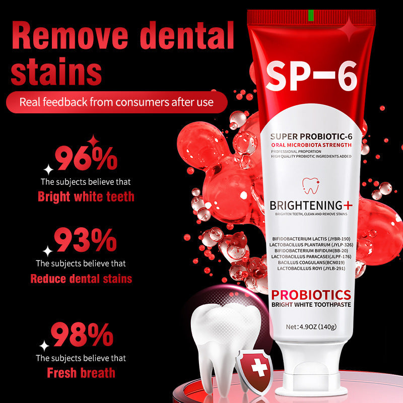 Probiotic Whitening Toothpaste | Brighten Your Smile Naturally