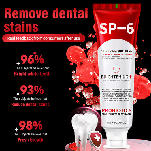 Probiotic Whitening Toothpaste | Brighten Your Smile Naturally