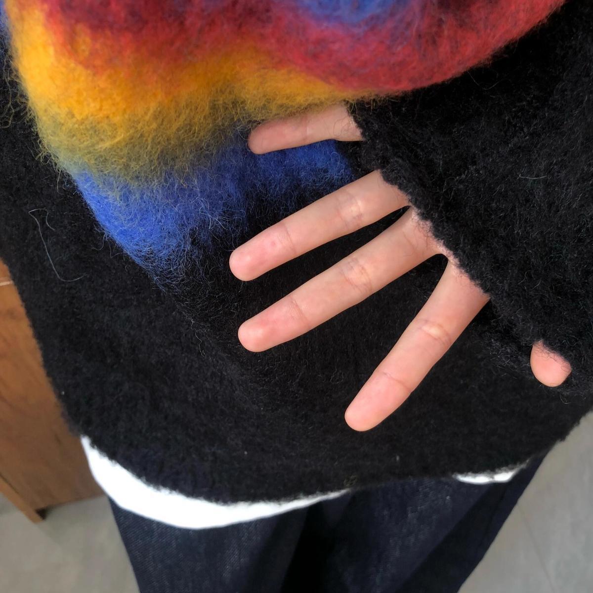 Vibrant Rainbow Sweater | Retro Fashion with Classic Comfort