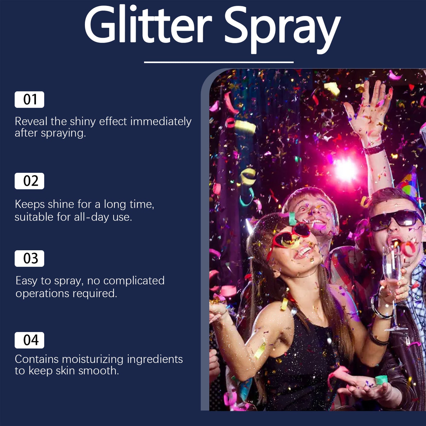 Glitter Body Spray | Sparkling Highlights for Every Occasion