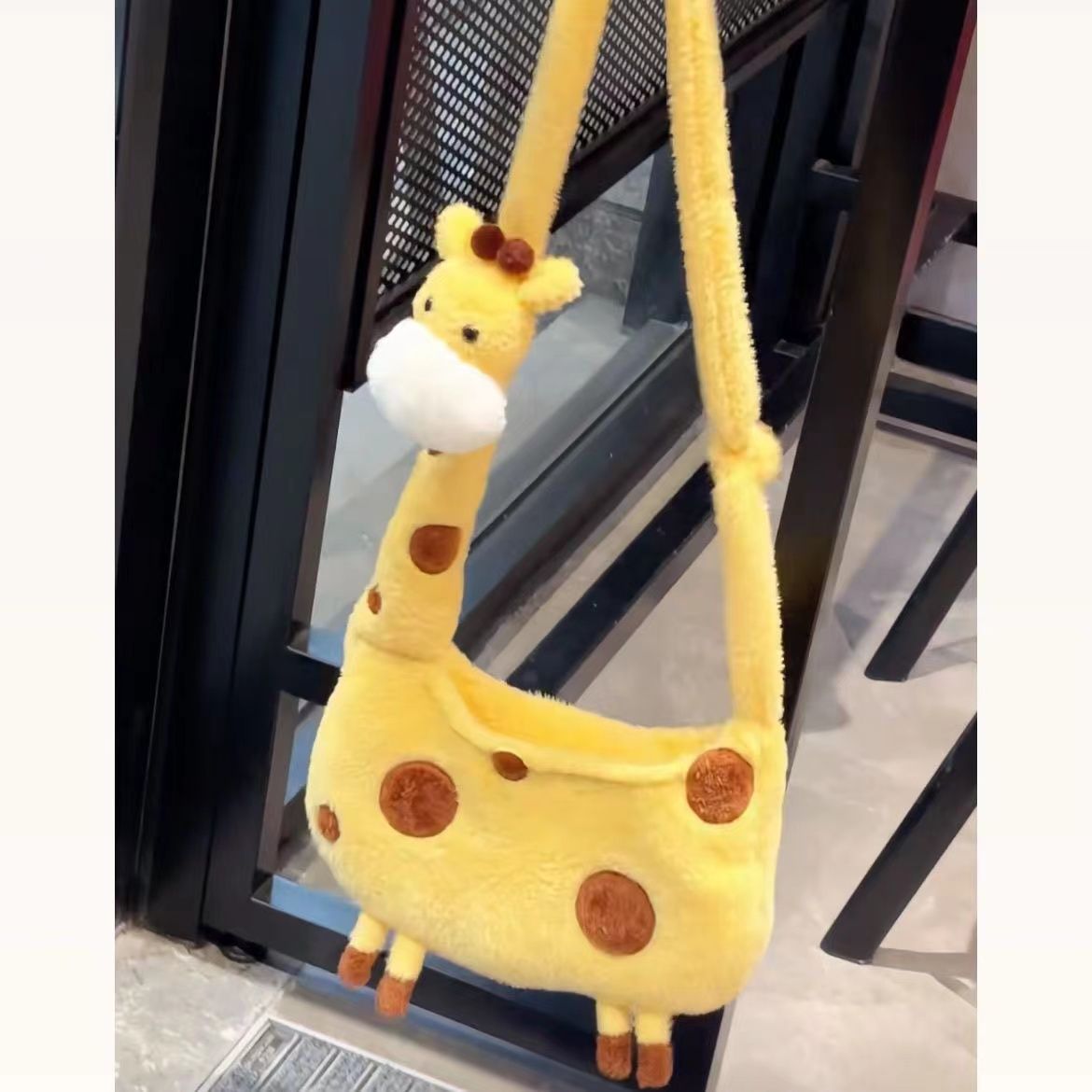 Adorable Giraffe Plush Backpack | Cozy and Versatile Storage