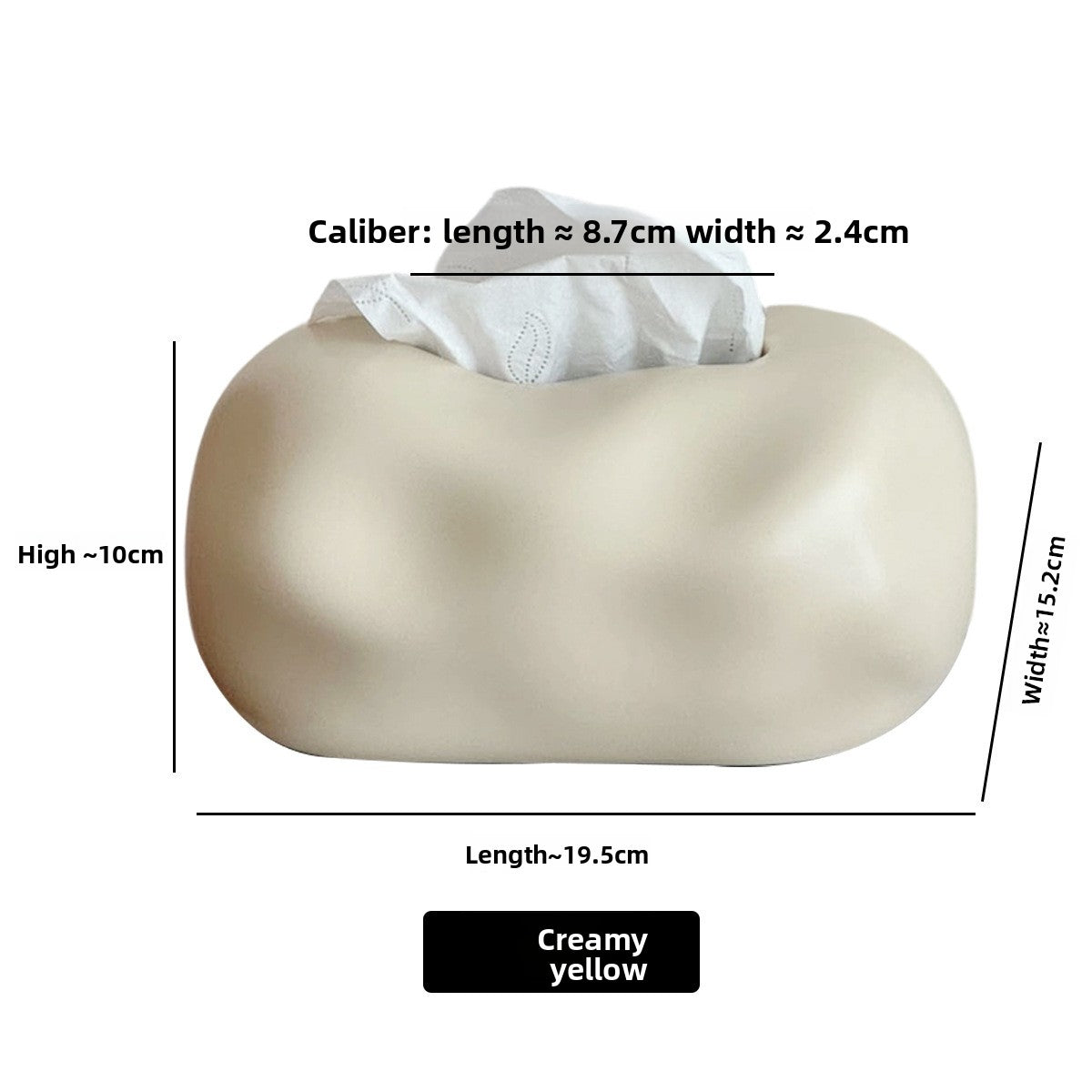 Ceramic Tissue Box | Elegant Home Decor for Any Room