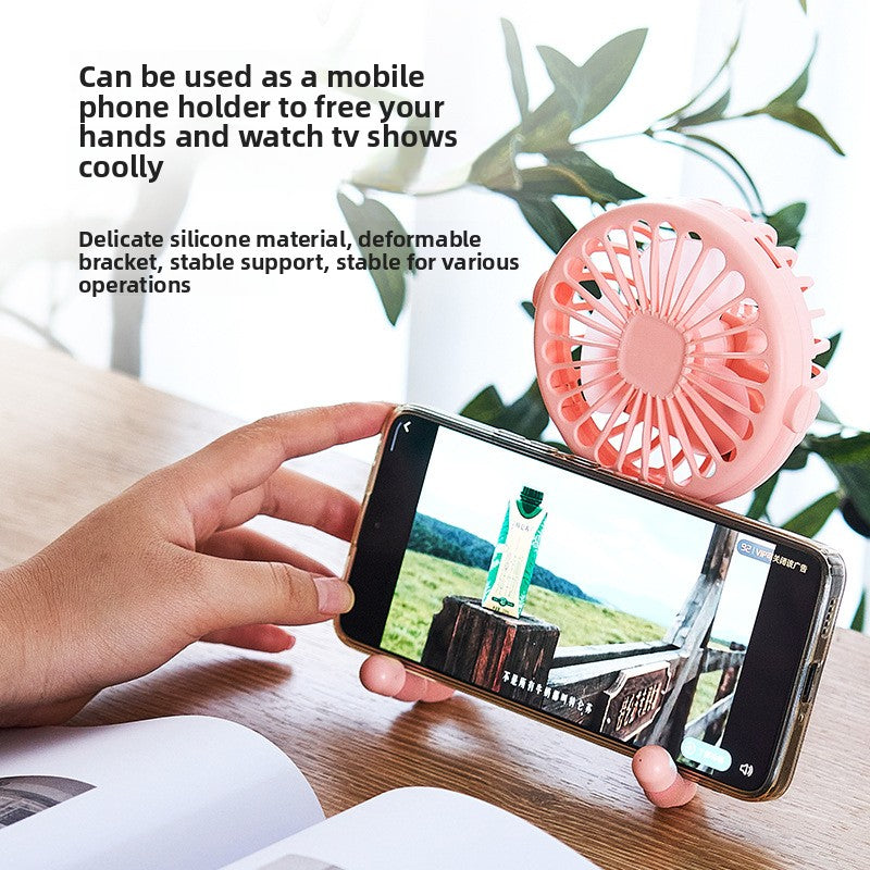 Portable Handheld Rechargeable Mini Fan | Perfect for All Settings