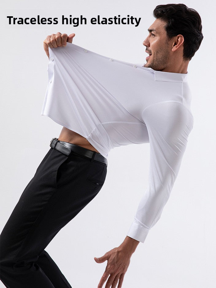 Men's Slim Fit Stretch Shirt | Comfort & Style Combined