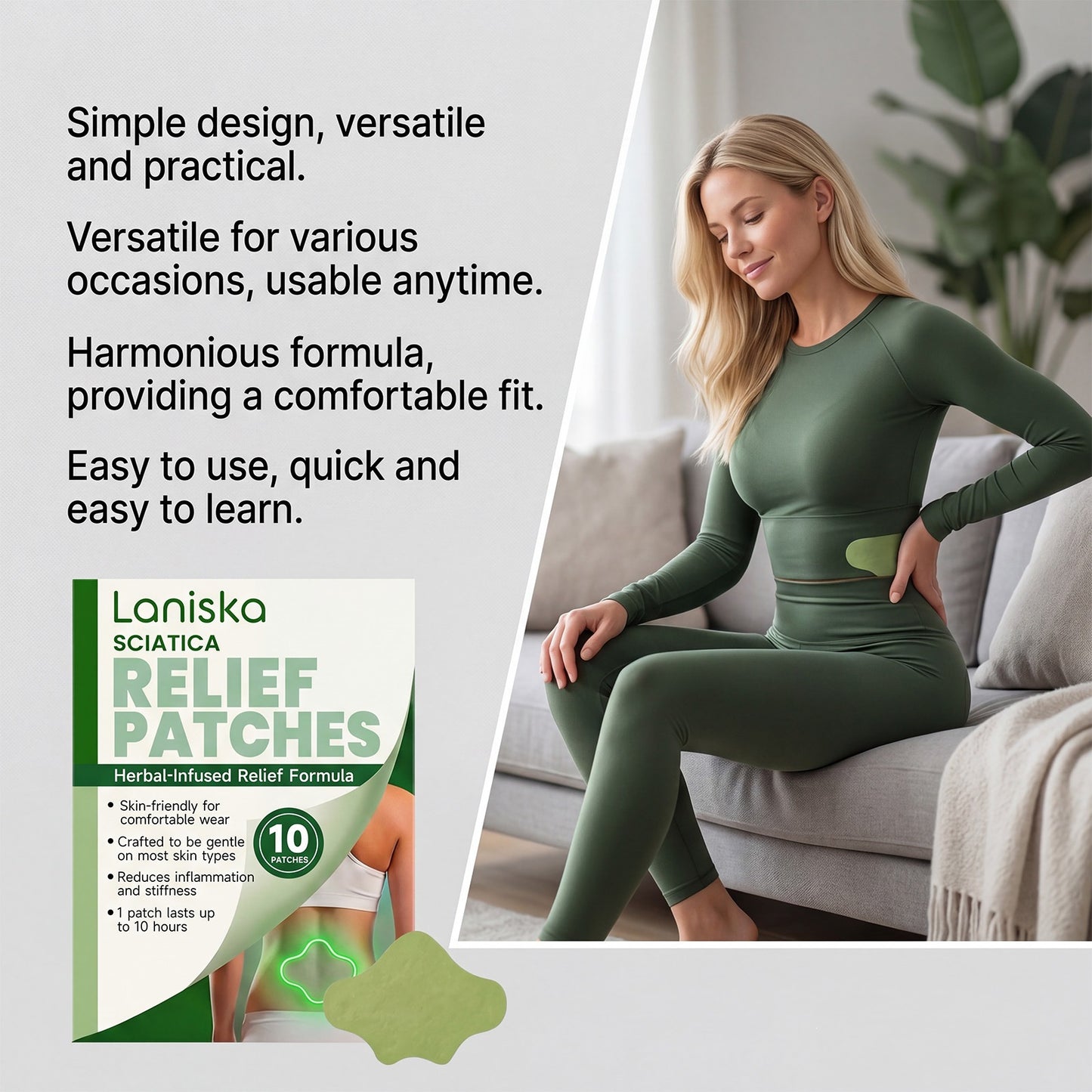 Laniska Herbal Care Patch for Body Comfort