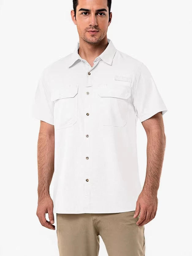 Men's Quick-Dry Short Sleeve Shirt | Ultimate Comfort & Style