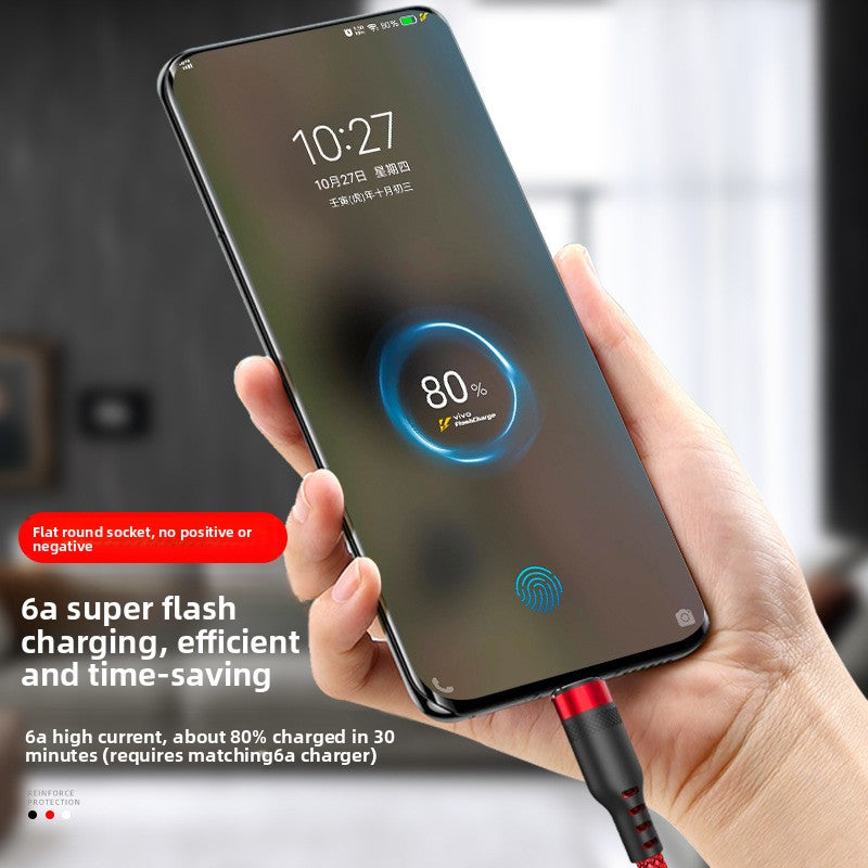 Braided Fast Charging USB Cable | Multiple Interfaces for All Devices