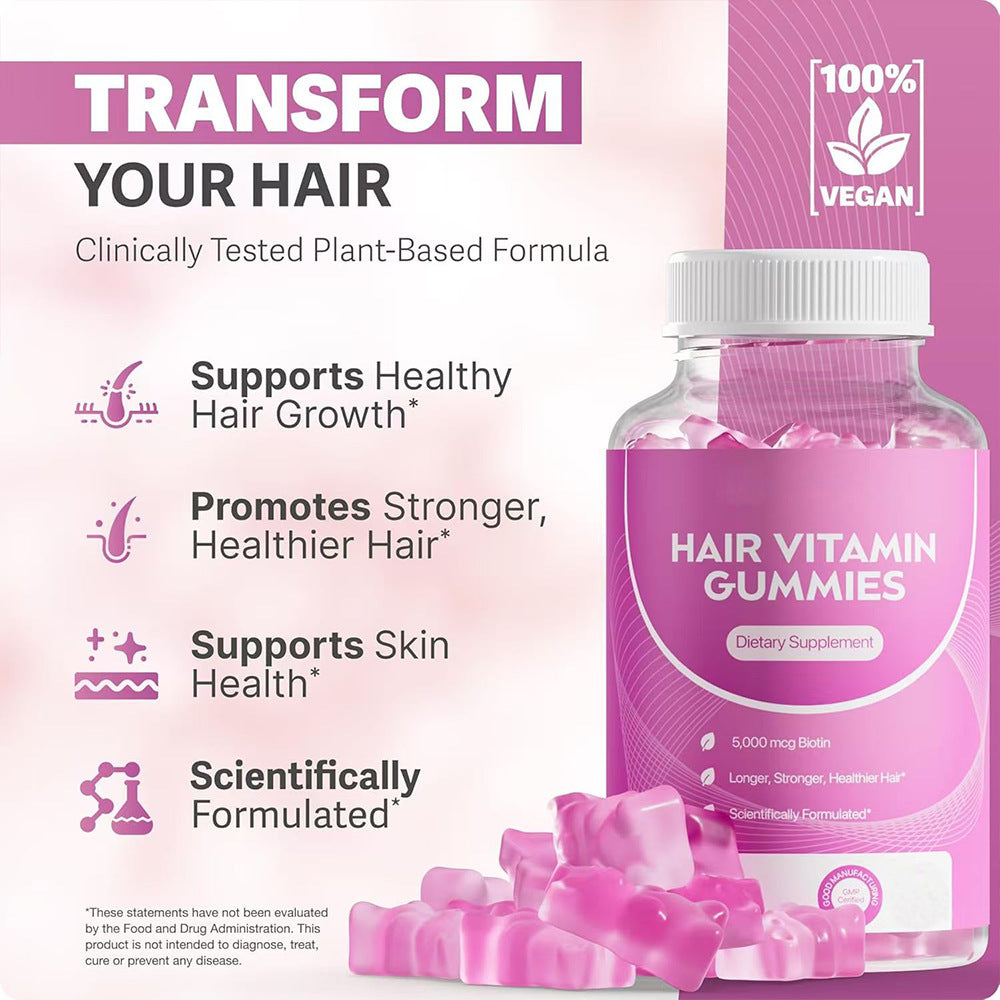 Hair Gummie Hair Vitamins | Nourish Your Hair Naturally
