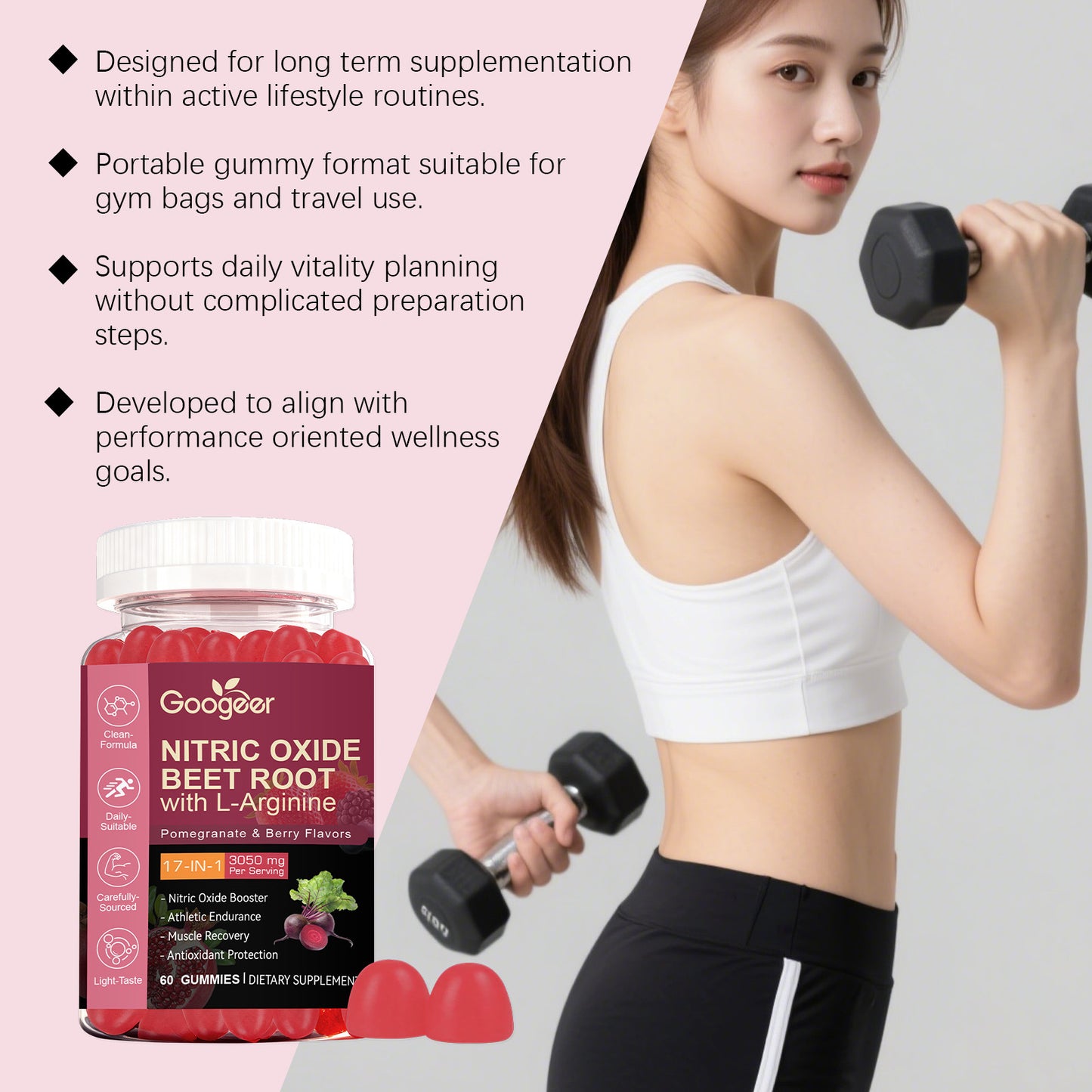 Beetroot Extract Energy Gummies | Daily Vitality & Energy Support