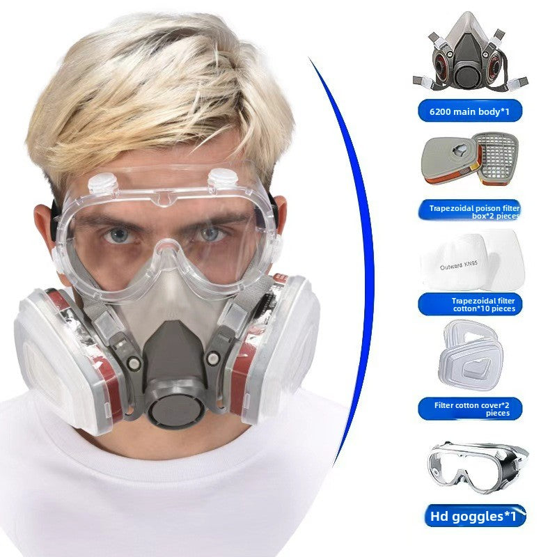 Silicone Gas Mask for Maximum Toxic Fume Protection