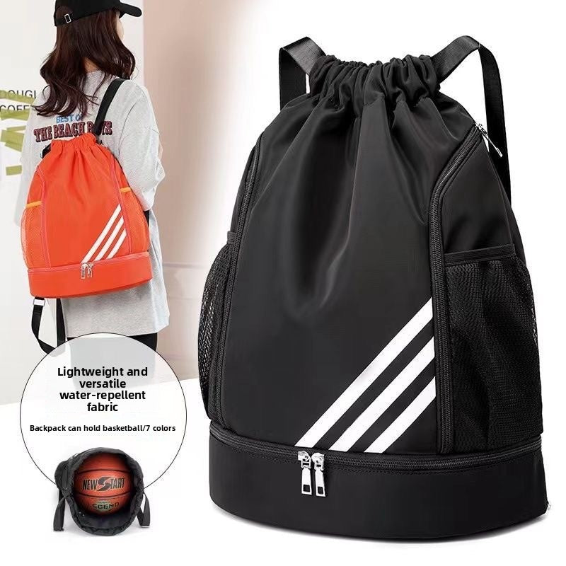 Drawstring Sports Backpack | Waterproof & Lightweight Gym Bag