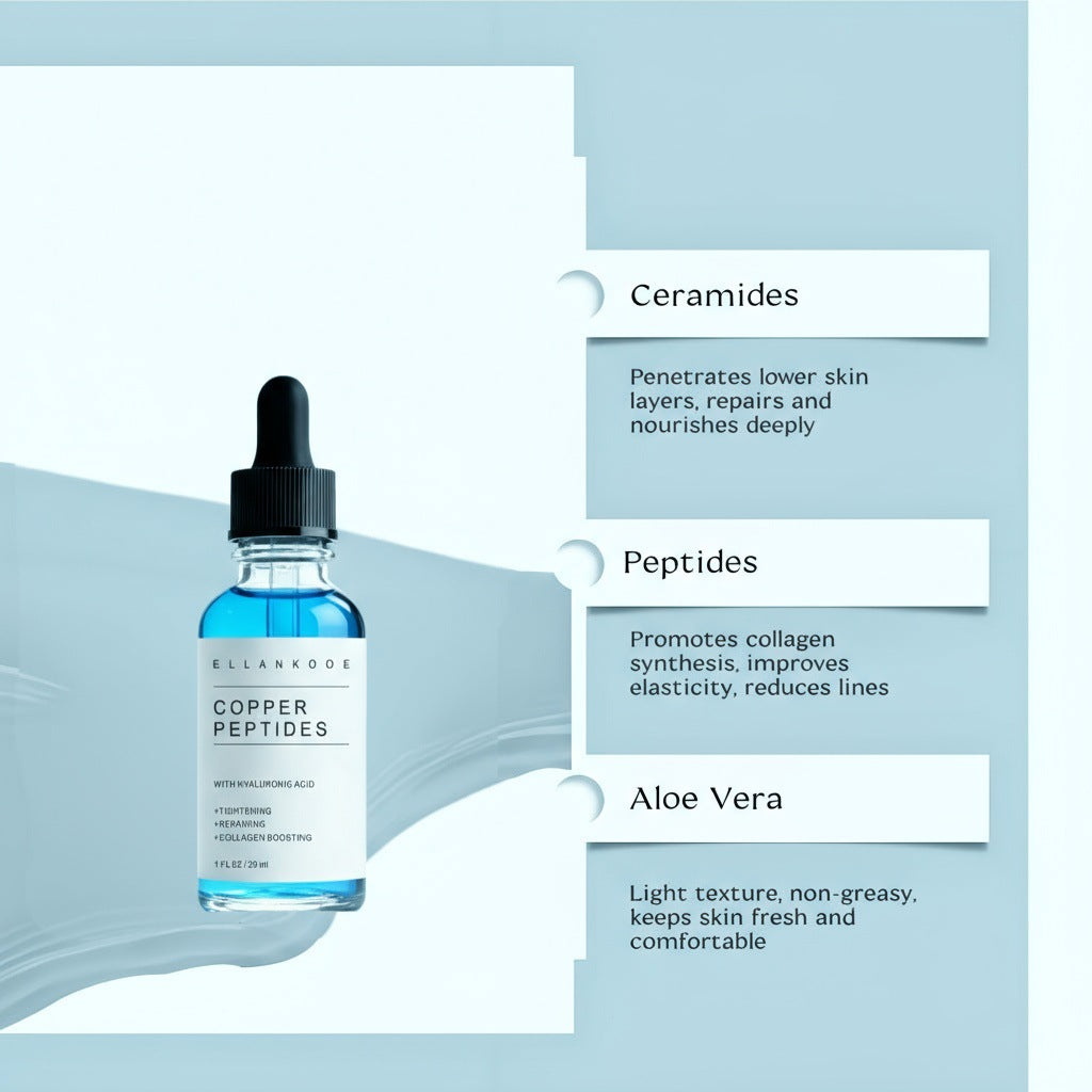 Copper Peptide Firming Facial Essence | Radiant Skin Boost