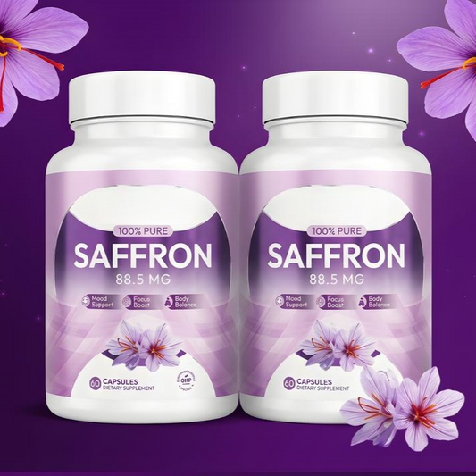 Premium Nutritional Saffron Supplement | Vegetarian Capsules