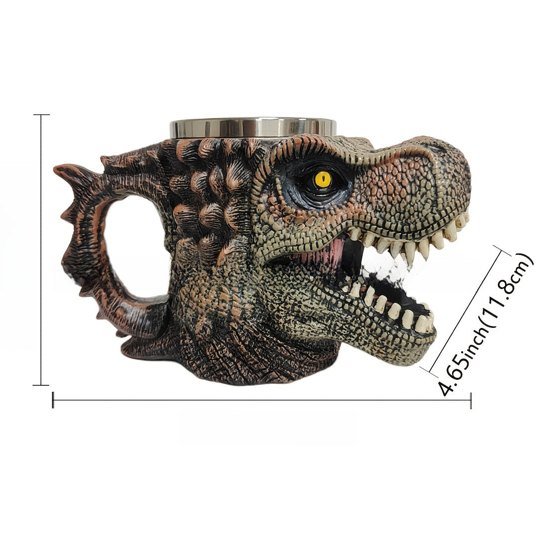 Dinosaur Cup | Creative Resin Mug for Home & Office