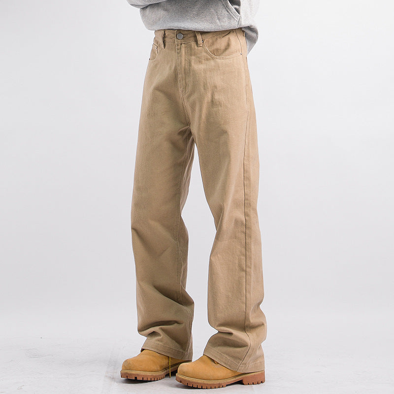 Retro Cotton Casual Trousers | Stylish & Comfortable Fit