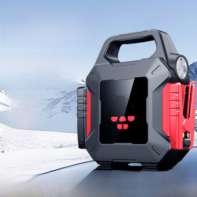 All-In-One Car Emergency Start-Up & Air Pump Device