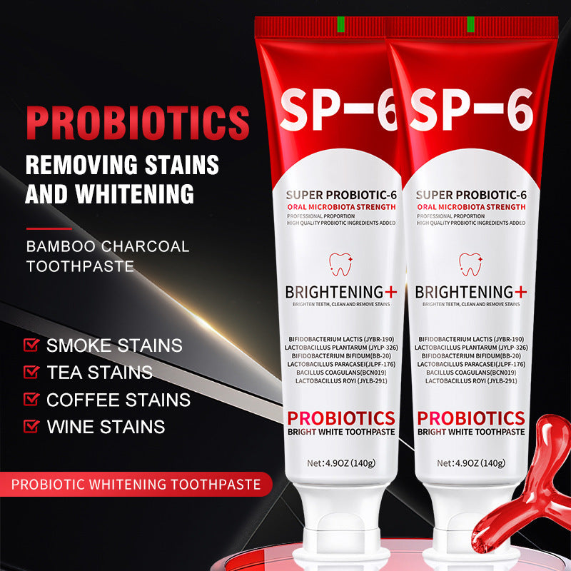 Probiotic Whitening Toothpaste | Brighten Your Smile Naturally