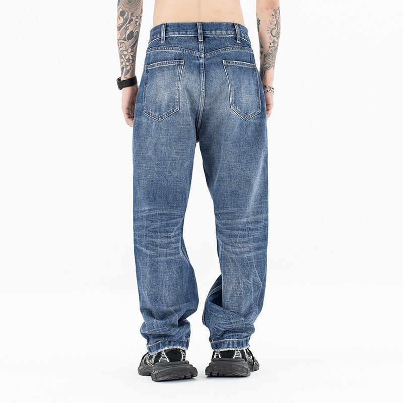 Men's Cotton Jeans | Vintage Style, Comfort & Versatility