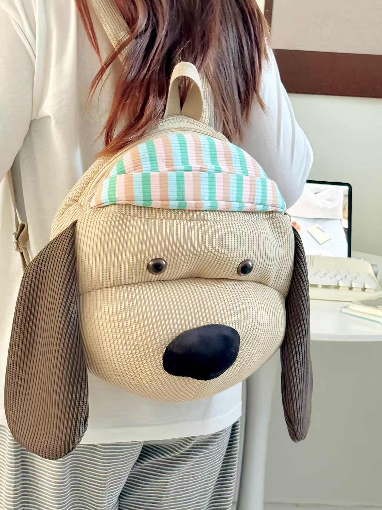 Cute Puppy Plush Backpack for Kids | Adorable & Spacious Design