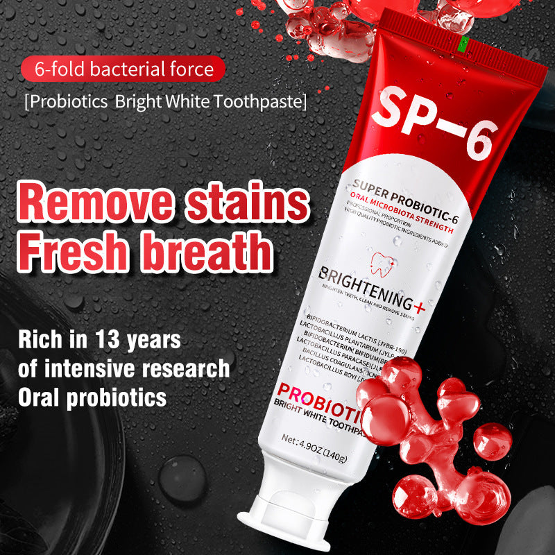 Probiotic Whitening Toothpaste | Brighten Your Smile Naturally