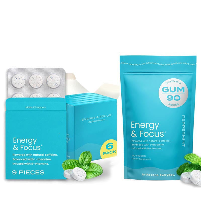 Mint Chewable Energy Candy | Refreshing Energy Boost Treat