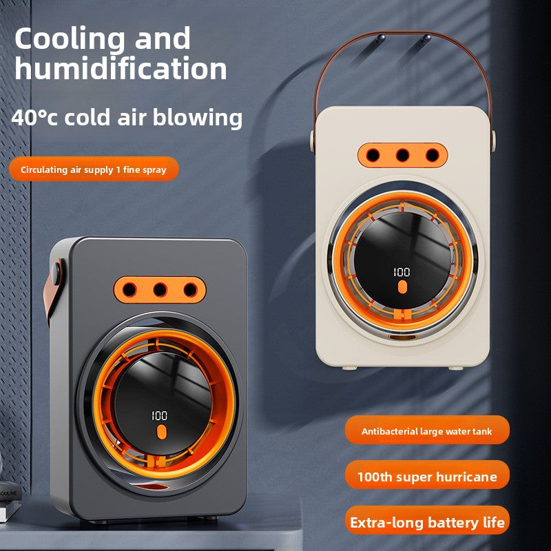 Versatile Desktop Spray Fan | Efficient, Quiet Humidifier
